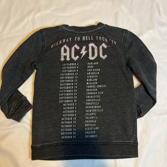 Junkfood AC⚡️DC Highway to Hell ‘79 Sweatshirt - 3T - Picture 3 of 5